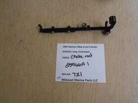 85966a Mariner 1 Mercury 1984 50hp 4cyl Choke Rod T21