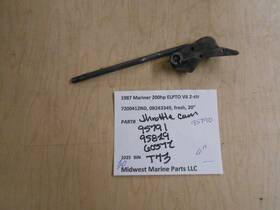 95790 Mariner 95791 95829 60572 1987 200hp V6 2str Outboard Throttle Cam T173