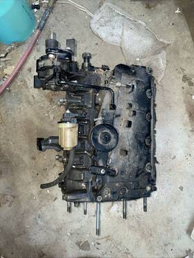 97469a87 Mariner Mercury 45 Hp Classic Fifty Powerhead Cylinder Crankcase