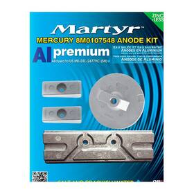 Martyr 628309255800 Premium Aluminium Anodes Fits Mercury