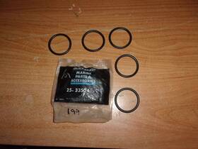 25-33504 Mecury Package Of 5 New Oem Mercury O-rings Part Number 2.00 Each