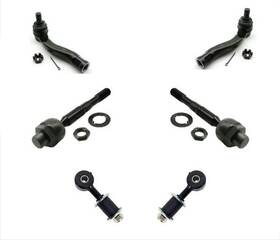 177678 Medallion Auto Parts Fits 03-07 Lexus Lx470 And Land Cruiser Inner Outer Tie Rods Sway Bar Links 6pc