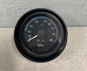 Hs-572-20 Medallion 3-3/4 Inch 0-80 Mph Speedometer Gauge