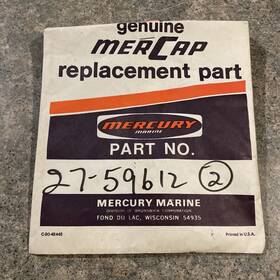 27-59612 Mercap Mercury Nos Qty-2