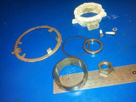1623-815822 Mercruiser 33138a1 Bearing 35921 Nut For 815822a36 Mercury