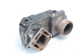 76325a2 Mercruiser 55538 153 181 224 Cid Exhaust Elbow 2.5 3.0 3.7 L Inline 4 Riser Log Style