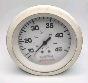 059676-2 Mercury Boat Speedometer Used Vintage Not Tested