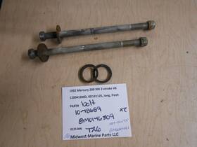 437-20x7.50 Mercury 10-78689 8m0176309 1992 200hp Xri 0d131125 Bolts 2 .437-20x7.50 T26