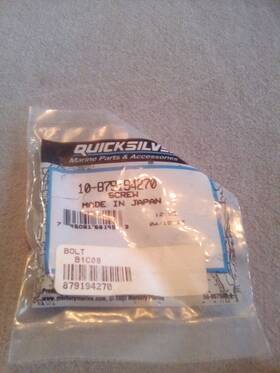 10-879194270 Mercury Quicksilver Screw
