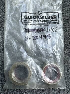Mercury 11-30499 Qty2 Quicksilver Tilt Tube Nuts