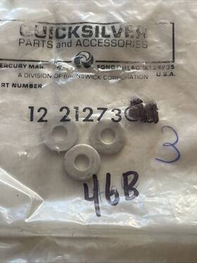 12-21273 Mercury Marine Outboard And Mer Washer 1 Lot Of 3 R1901 46b