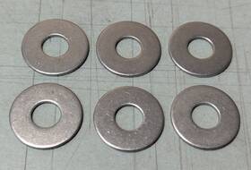 12-29395 Mercury Lot Of 6 Genuine Washers New Oem
