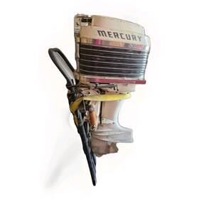 1322529 Mercury 1960 Super Thunderbolt 400 Motor All Original With Gas Can Runs Rare