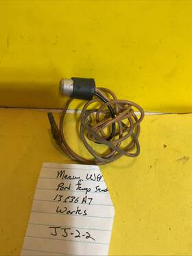 13536a7 Mercury Genuine Oem Used Outboard Temperature Sender Works Jj-2-2
