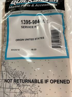 1395-9844a1 Mercury Quicksilver Service Kit Oem Nos Free Shipping