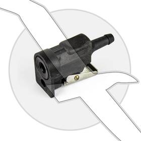 22-14213m Mercury 14213m Marine Outboard Motor Engine Fuel Connector 14213q