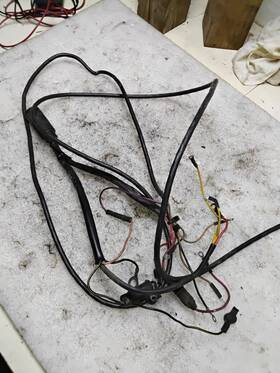 14614a1 Mercury 96158 50hp 60hp 3 Cylinder Engine Wire Wiring Harness 1988 K8