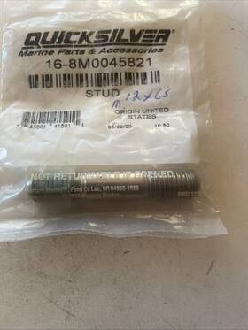 16-8m0045821 Mercury Outboard Stud M12 X 65 R2449 83f