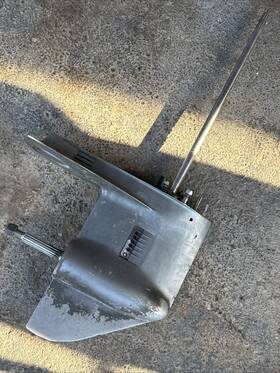 1643-9539a9 Mercury 1984 Mariner 60hp 3cyl Lower Unit Gearcase Assy 1643-9539 Outboard Motor