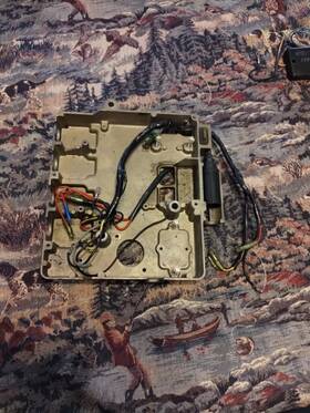 18758-c Mercury Electrical Box With Wire Harness