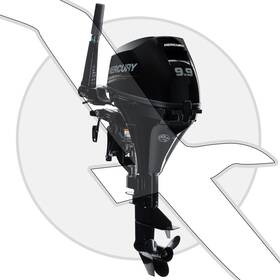 1a10201lk Mercury Marine 9.9hp Efi Four Stroke Outboard Tiller 8 Yr Warranty