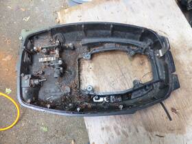 2192-9204a1 Mercury 2004 15hp Outboard Lower Bottom Cowl 9204a1 Gar