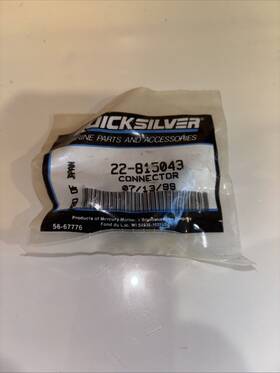 22-815043 Mercury New Genuine Oem Quicksilver Outboard Connector Lot P3-3