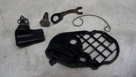 24-55299a1 Mercury 1972 4hp Carb Shutter Screen 53191 Choke Assy Knob 53189 Outboard Motor
