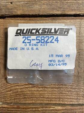 25-58224 Mercury Quicksilver O-ring Kit Nos