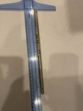 R1592 Mercury 25136 New Oem Quicksilver Shaft 37d