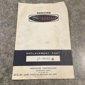 27-39402 Mercury Gasket Nos