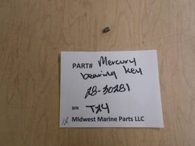 28-30281 Mercury 1975 850 85hp Outboard Bearing Housing Key T24