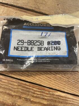 29-88258 Mercury Quicksilver Needle Bearings Uncounted Oem Nos