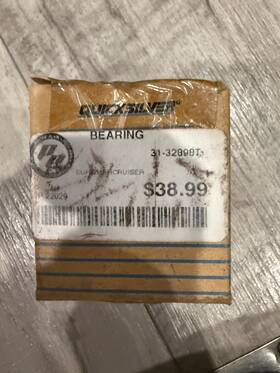 31-32898t Mercury Bearing Assy Qty. 2 Marine Factory Part Brand 32898t
