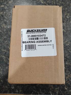 31-8m0103472 Mercury Quicksilver Bearing Assembly New 8m0103472