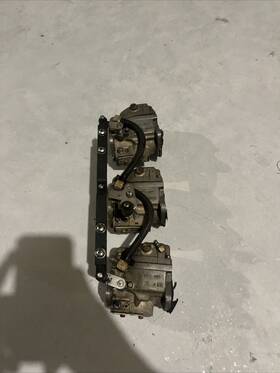 3301-9012 Mercury Or Force 70hp 80hp 85hp 90hp Set Of 3 Carburetors Carbs 1980s
