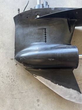 37-855211 Mercury Oem 20 Hp Model 200 Complete Long Shaft Lower Unit Gearcase