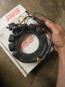 398-5454a6 Mercury Stator 16 Amp 2.4 2.5 Liter