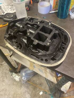 99174-c1 Mercury 41945a/99174-c1 1985-1999 Mariner 150 175 200 Driveshaft Housing Plate