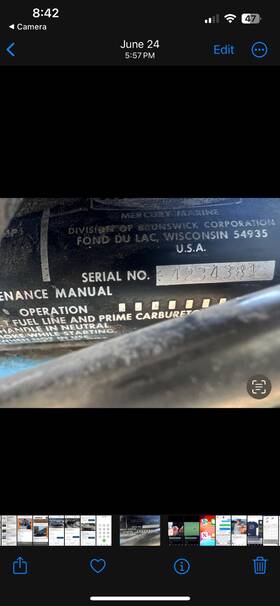 4234381 Mercury 85 Hp Outboard