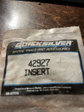 42927 Mercury Outboard Insert New Free Shipping