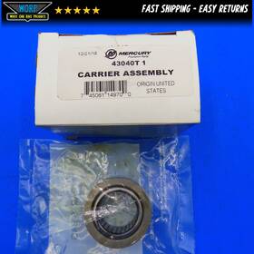 43040t Mercury Oem Mercruiser Quicksilver Carrier Bearing Assembly 40-120 Hp