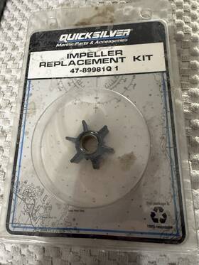 47-89981q1 Mercury 47-89981q Quicksilver Impeller Replacement Kit Marine Oem New