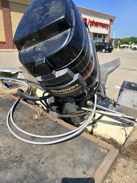 508x6a Mercury 50 1986 2 Cycle Outboard
