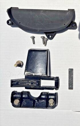 62236 Mercury 52739 55455 94917 Inline Cover Latch Hook Wrap Around Hardware Outboard
