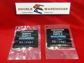 53-33463 Mercury Nos Oem Nip Quicksilver Retaining Ring Lot 0f Two 2 Sealed