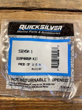 53245a1 Mercury Quicksilver Fuel Pump Diaphragm Kit Oem Nos
