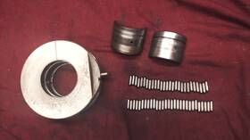 535-5397a4 Mercury 5397a4 Center Main Bearing 52168 Needle 26113 Outer Race - Used