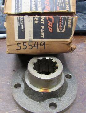 55549 Mercury New Oem Quicksilver Mercruiser Coupler