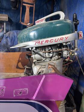577330 Mercury Super 5 Outboard Marine Engine Boat Motor